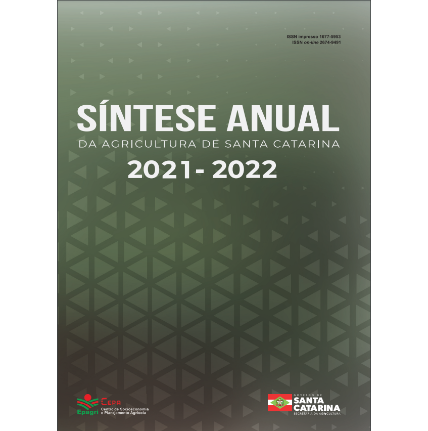 Síntese Anual da Agricultura de Santa Catarina – 2022-2023